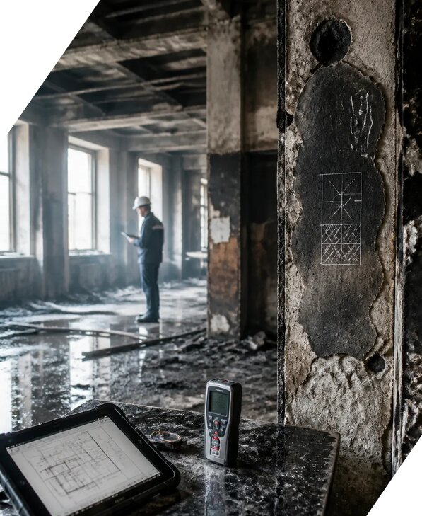 Обследование зданий после пожара в Кирове от 15248 р. | ЭкспертизаРоссия